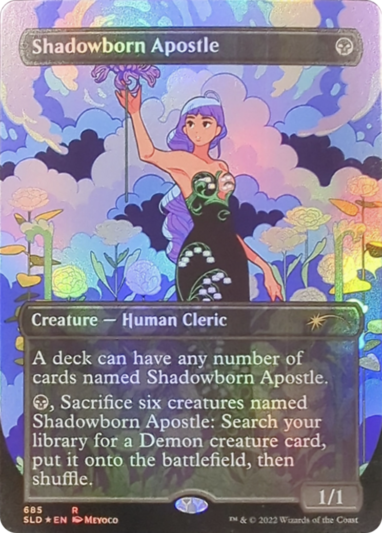 Shadowborn Apostle (SLD-685) - Secret Lair Drop (Borderless) Foil