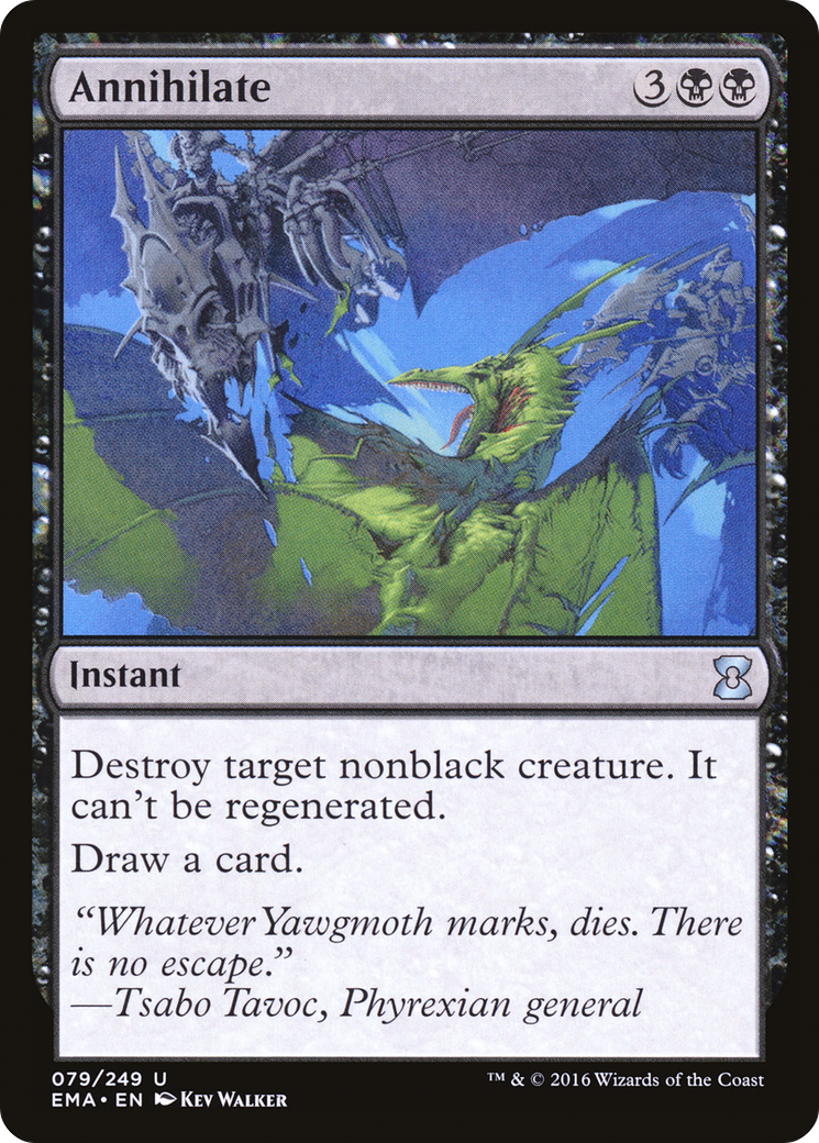 Annihilate (EMA-079) - Eternal Masters Foil