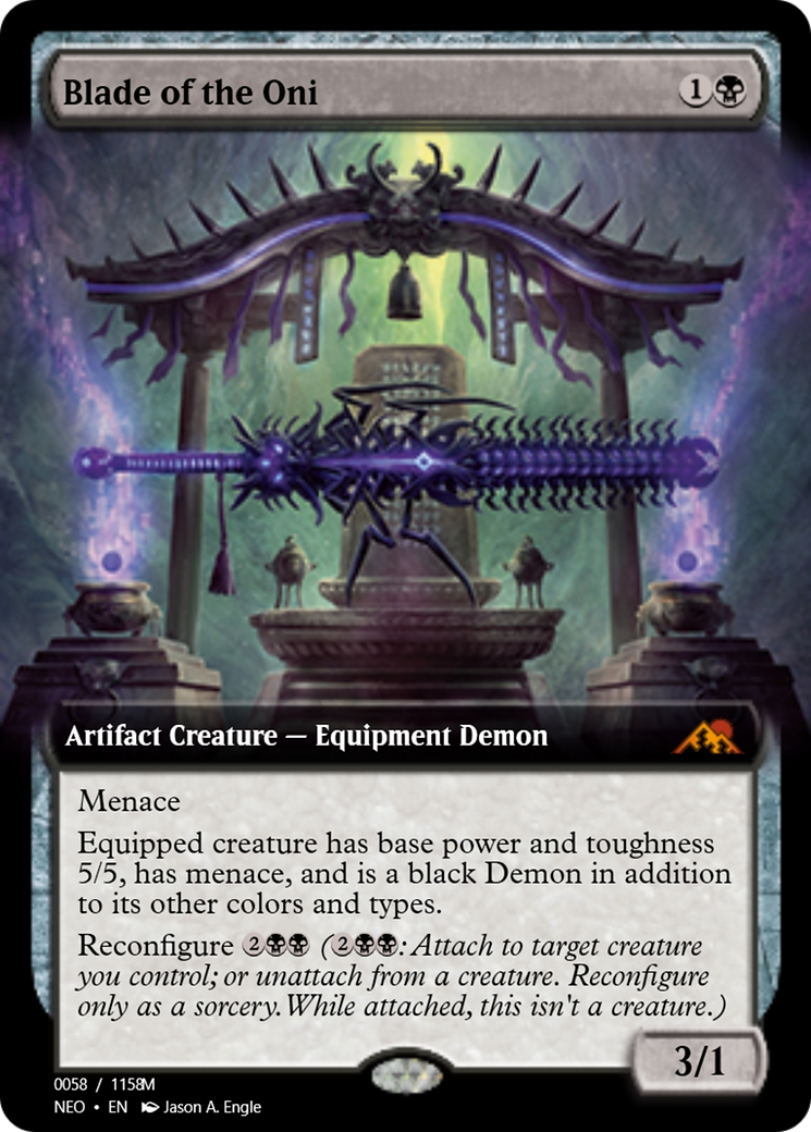 Blade of the Oni (PRM-97979) - Magic Online Promos Foil