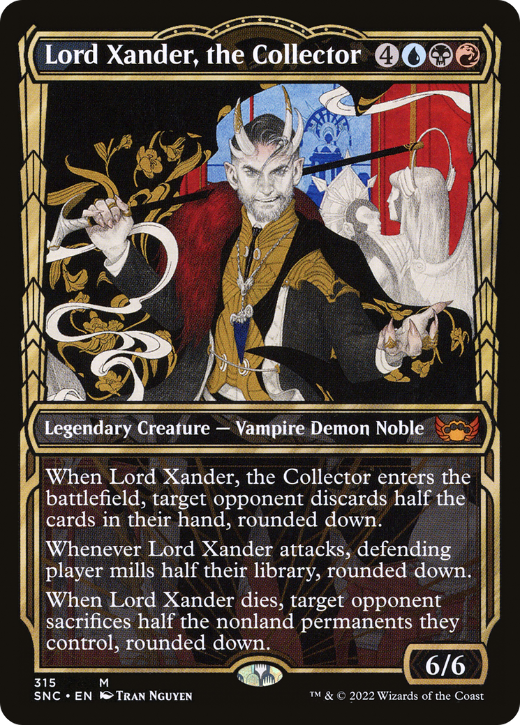 Lord Xander, the Collector (SNC-315) - Streets of New Capenna: (Showcase)