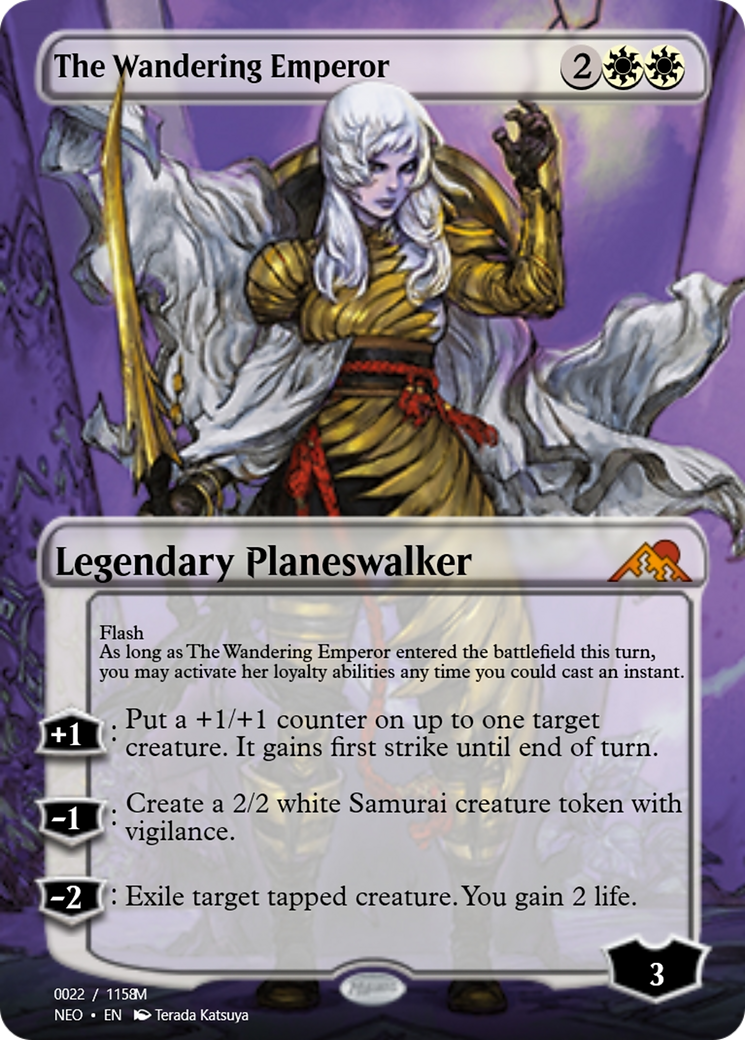 The Wandering Emperor (PRM-97907) - Magic Online Promos Foil