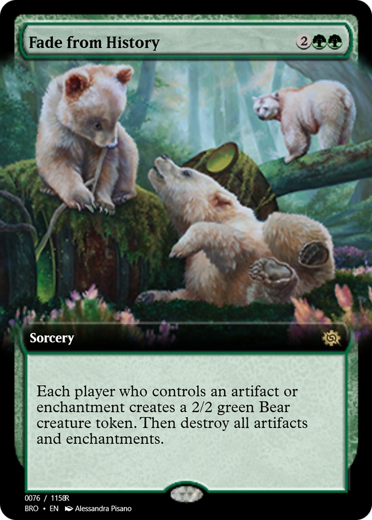 Fade from History (PRM-105760) - Magic Online Promos