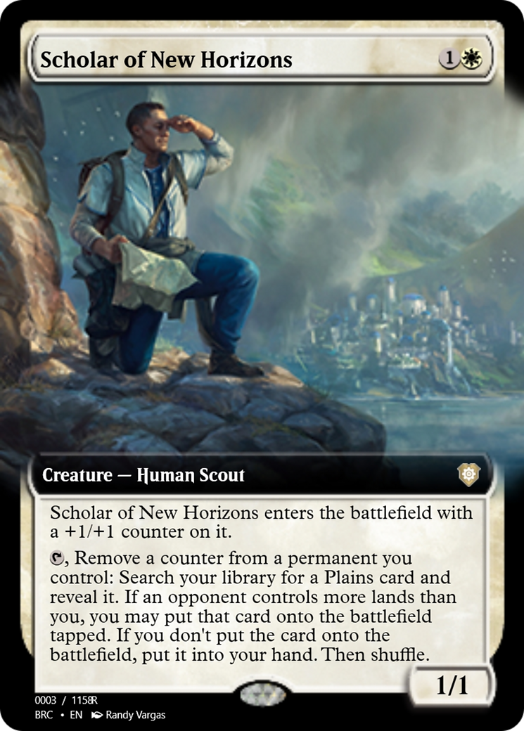 Scholar of New Horizons (PRM-105618) - Magic Online Promos Foil