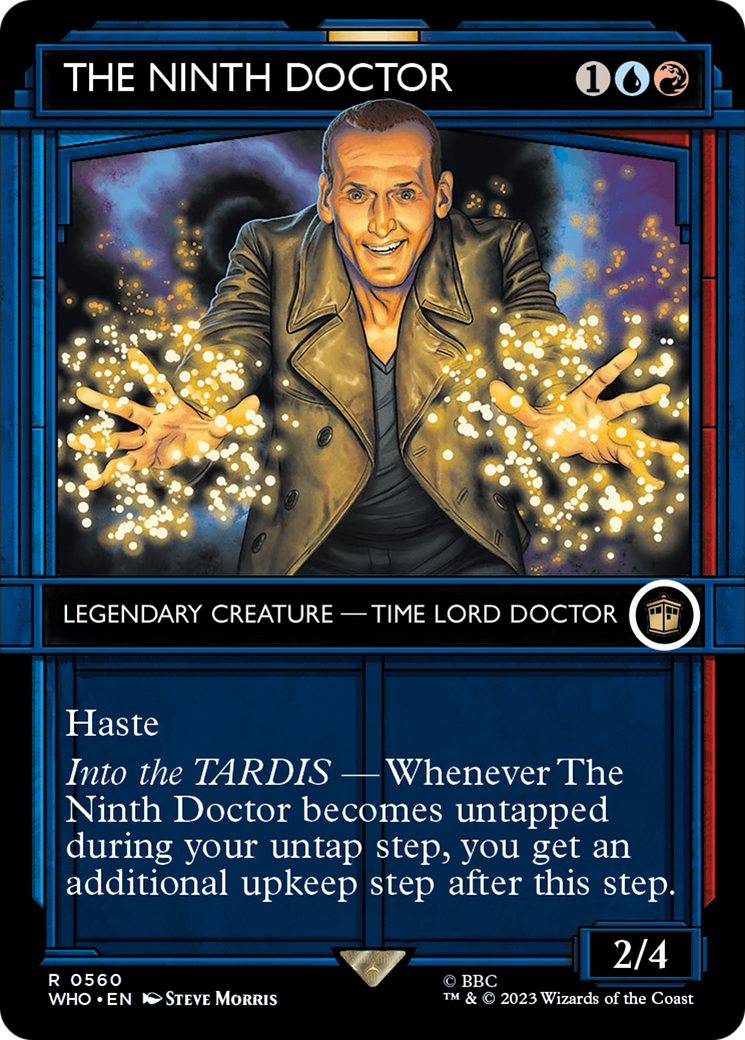 The Ninth Doctor (WHO-560) - Doctor Who: (Showcase) (Borderless)