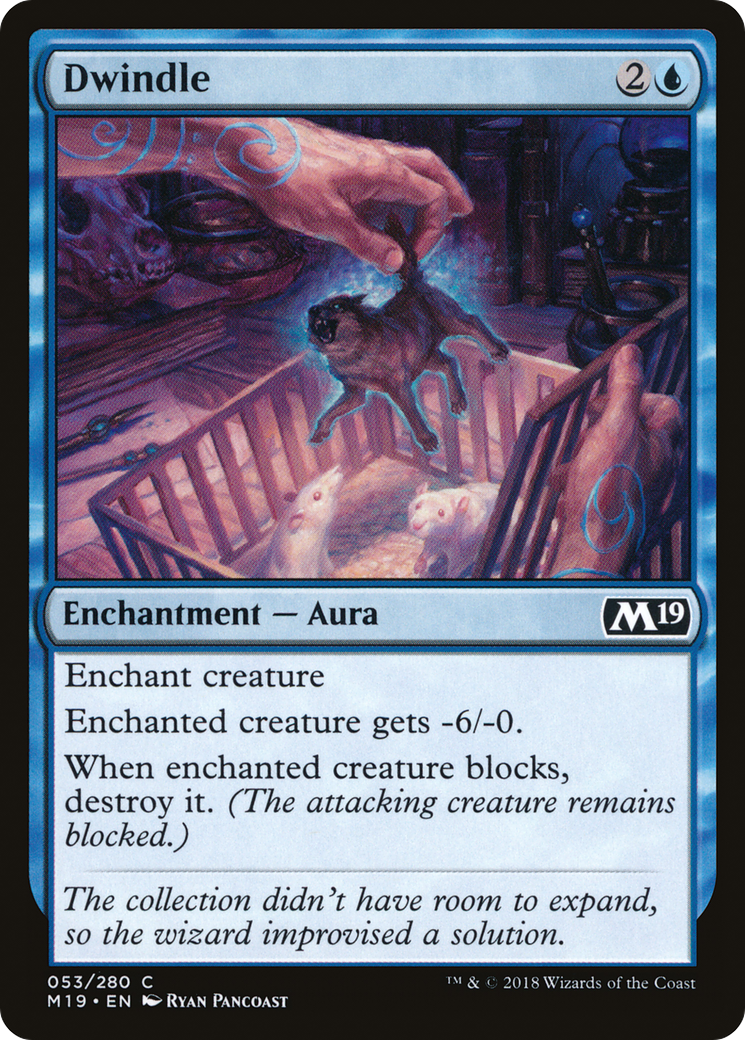 Dwindle (M19-053) - Core Set 2019
