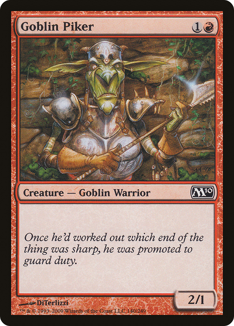 Goblin Piker (M10-140) - Magic 2010