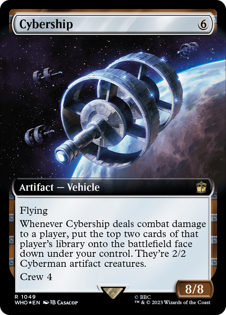Cybership (WHO-1049) - Doctor Who: (Extended Art) Foil