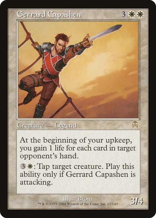 Gerrard Capashen (APC-011) - Apocalypse Foil