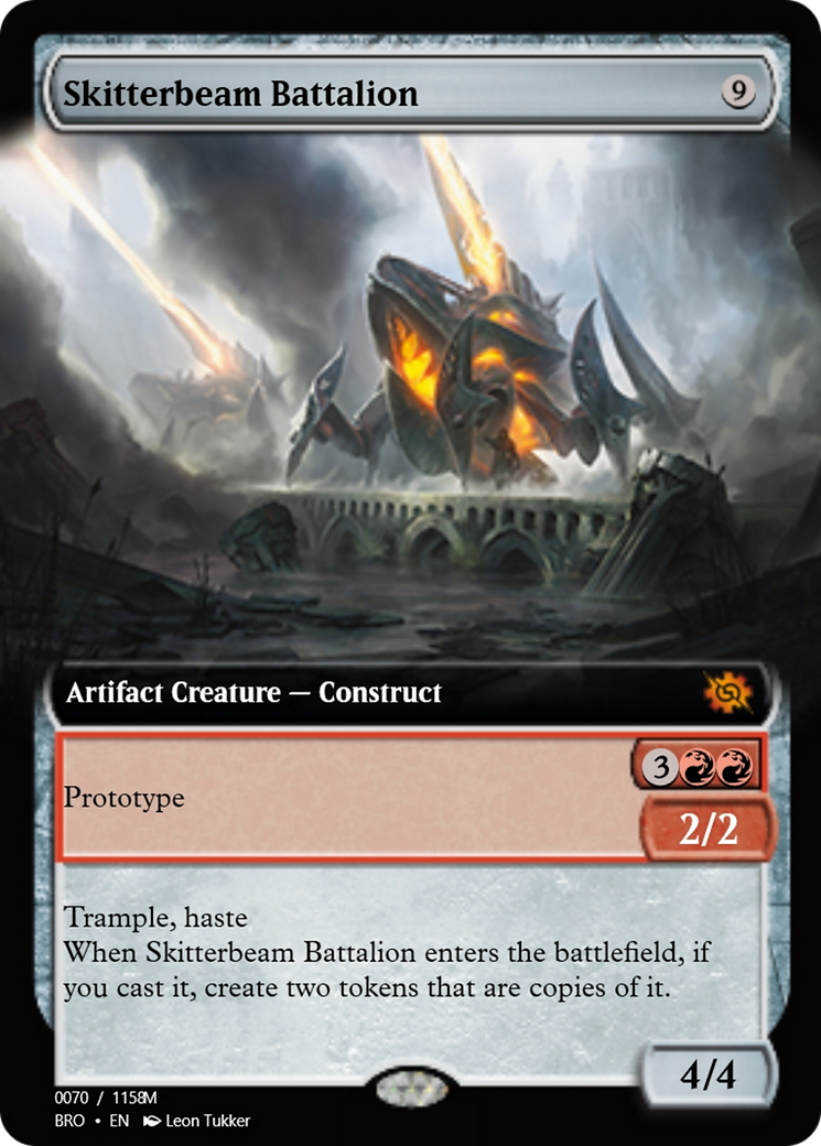 Skitterbeam Battalion (PRM-105748) - Magic Online Promos Foil