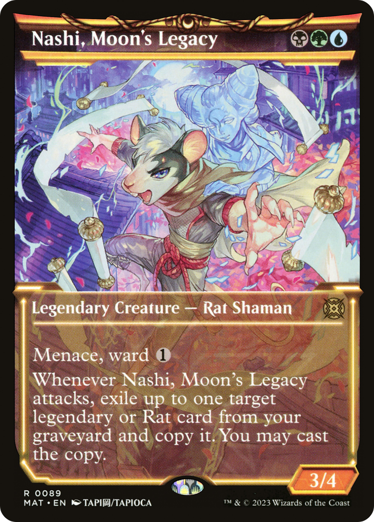 Nashi, Moon's Legacy (MAT-089) - March of the Machine: The Aftermath: (Showcase) Foil