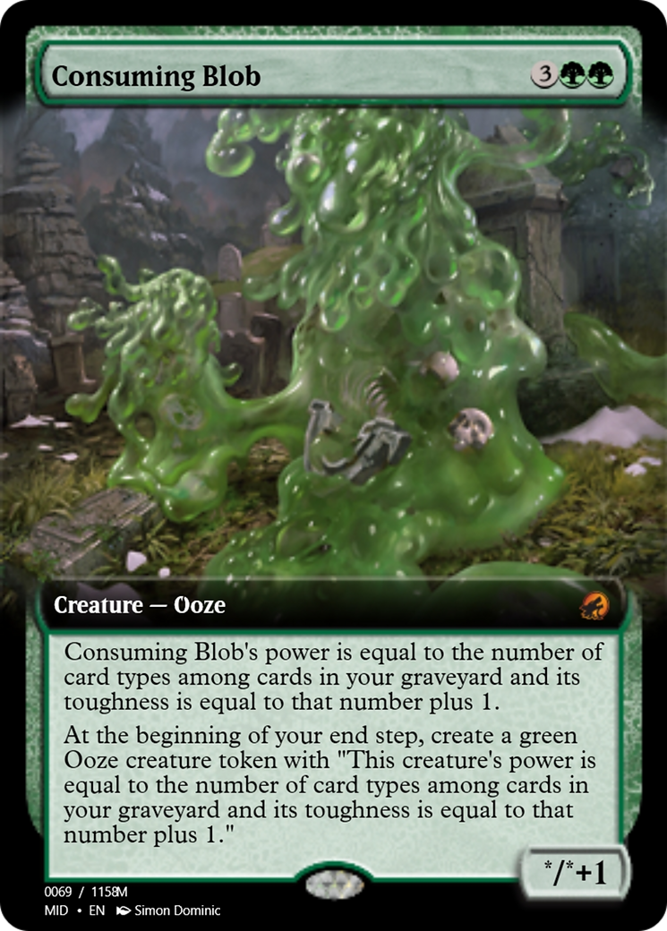 Consuming Blob (PRM-94018) - Magic Online Promos Foil