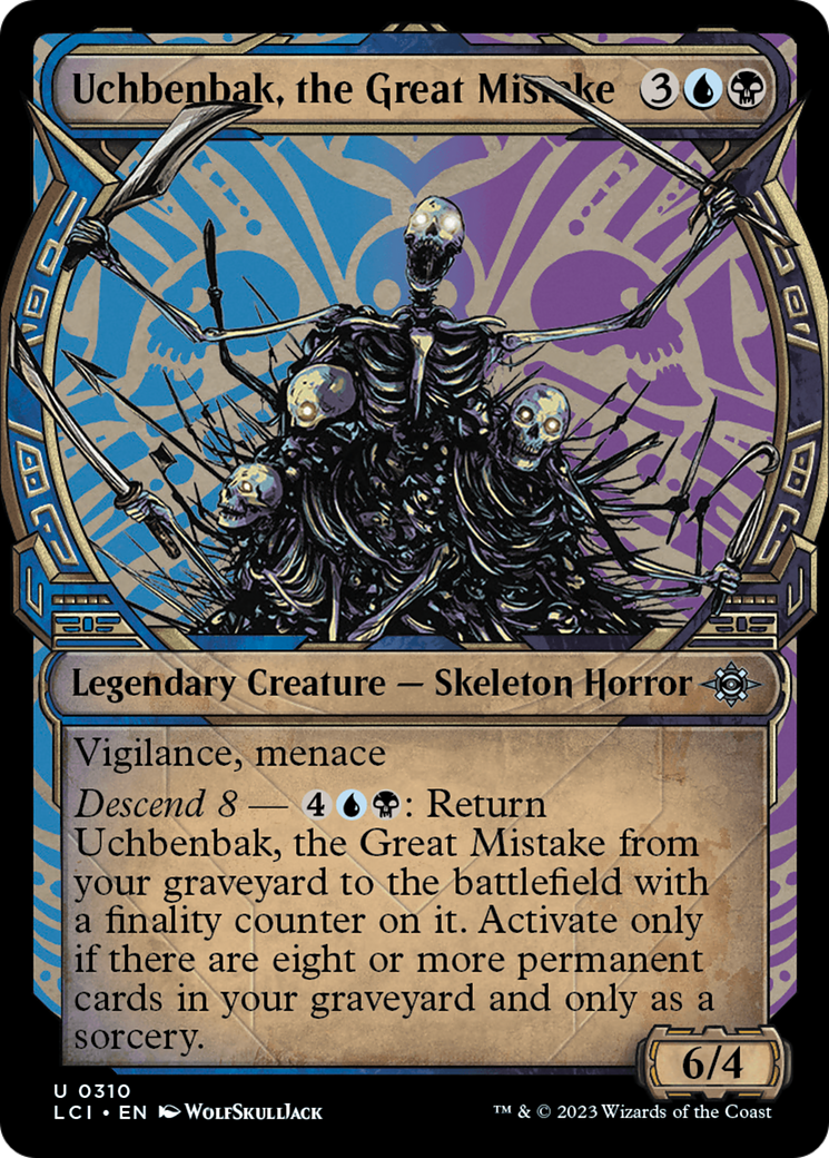 Uchbenbak, the Great Mistake (LCI-310) - The Lost Caverns of Ixalan: (Showcase)
