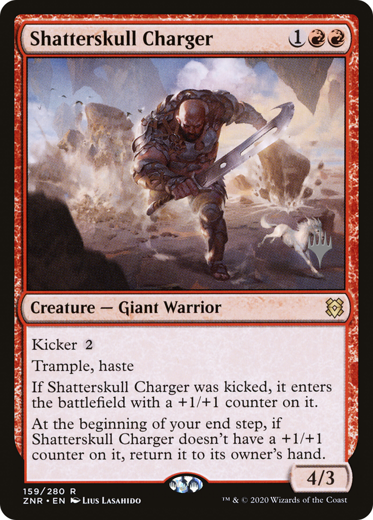 Shatterskull Charger (PPZNR-159) - Zendikar Rising Promos Foil