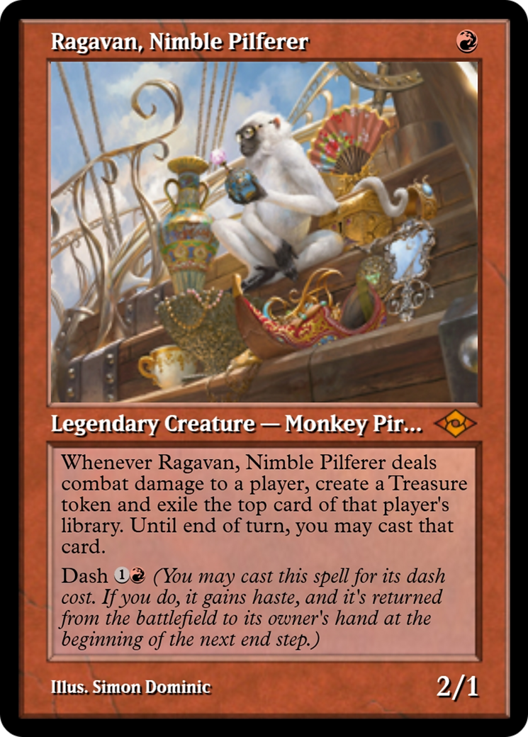 Ragavan, Nimble Pilferer (PRM-99679) - Magic Online Promos Foil