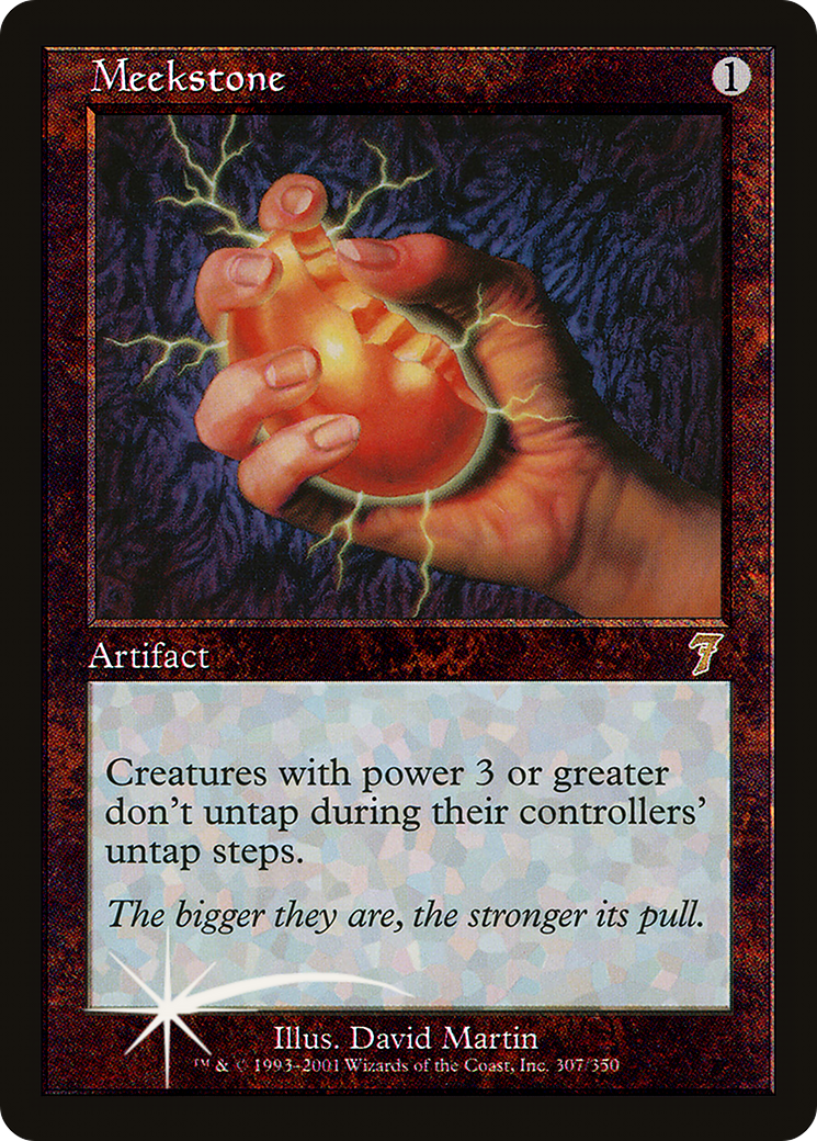 Meekstone (7ED-307★) - Seventh Edition Foil