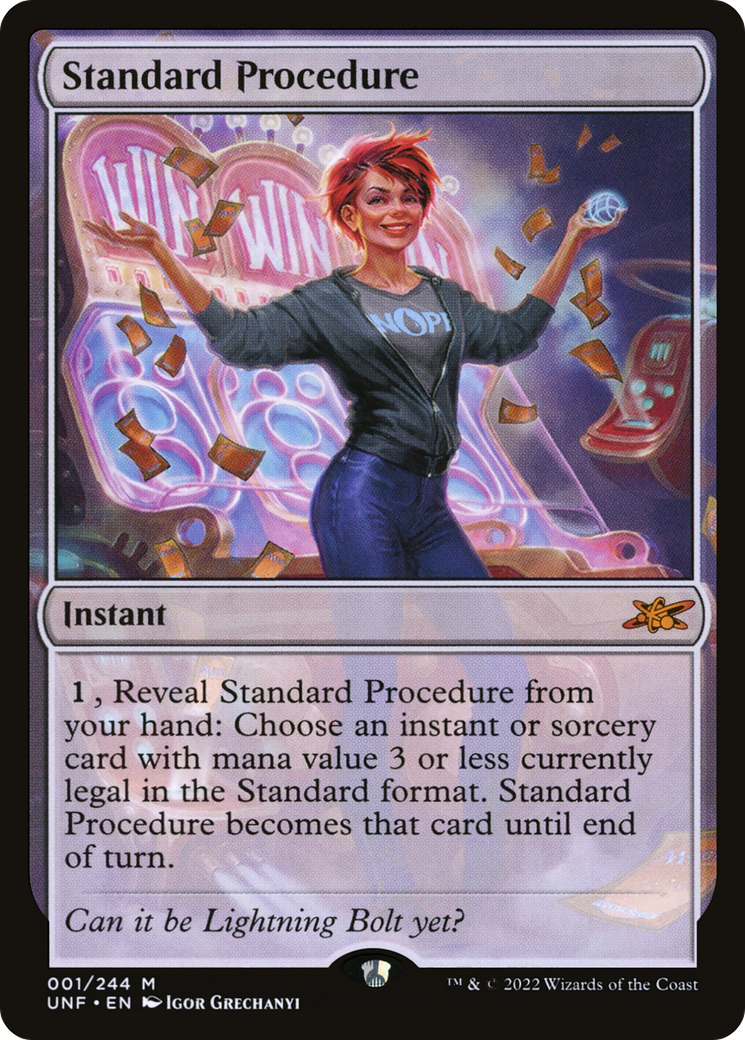 Standard Procedure (UNF-001) - Unfinity Foil