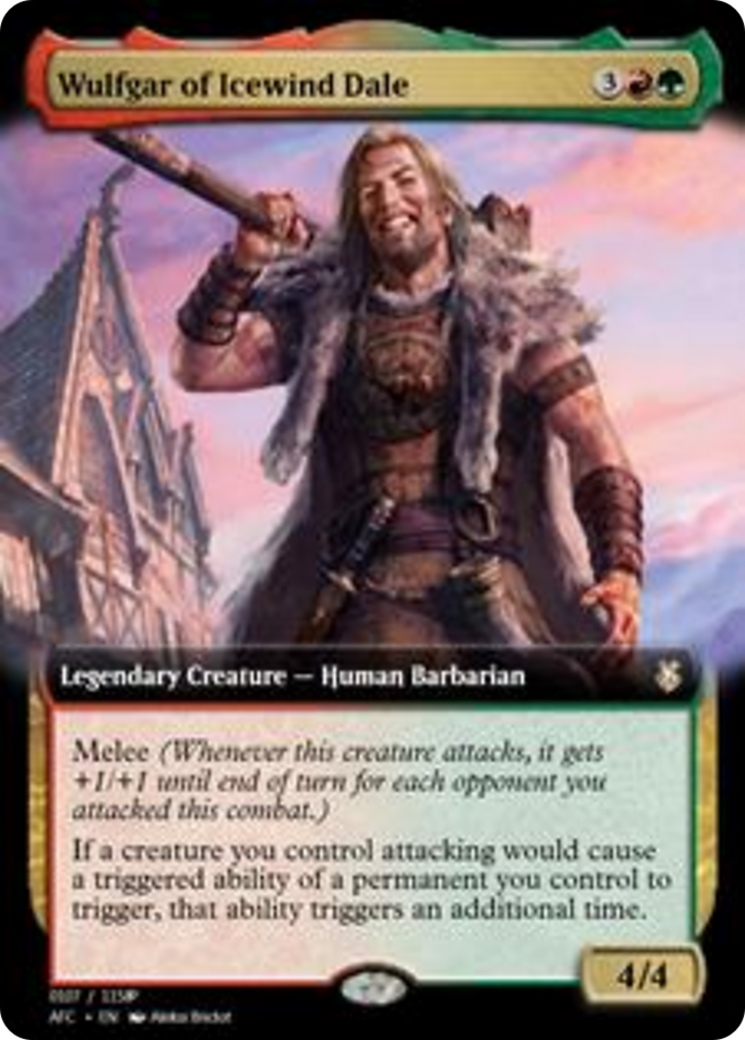 Wulfgar of Icewind Dale (PRM-92830) - Magic Online Promos Foil