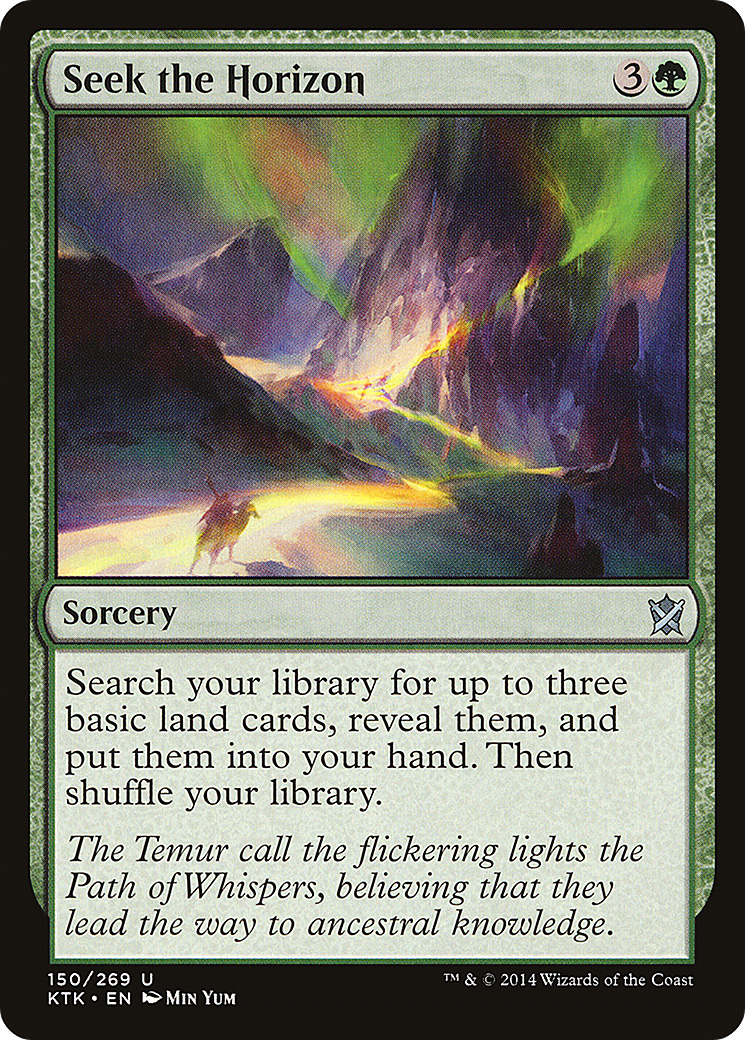 Seek the Horizon (KTK-150) - Khans of Tarkir