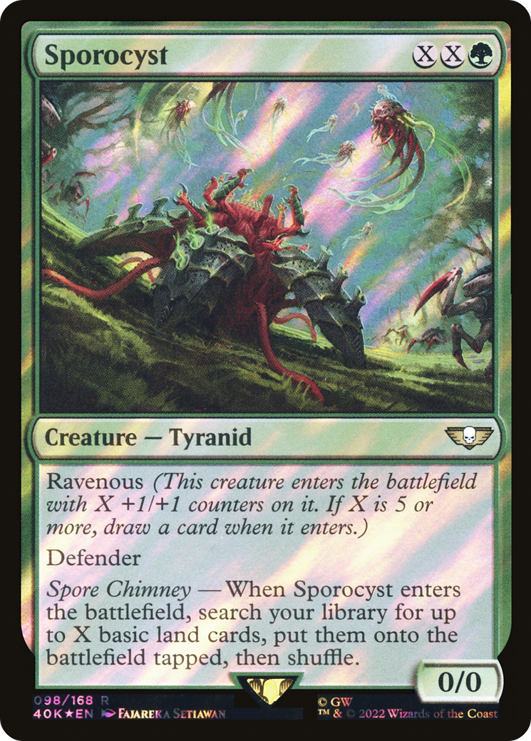 Sporocyst (40K-098) - Warhammer 40,000 Commander Foil