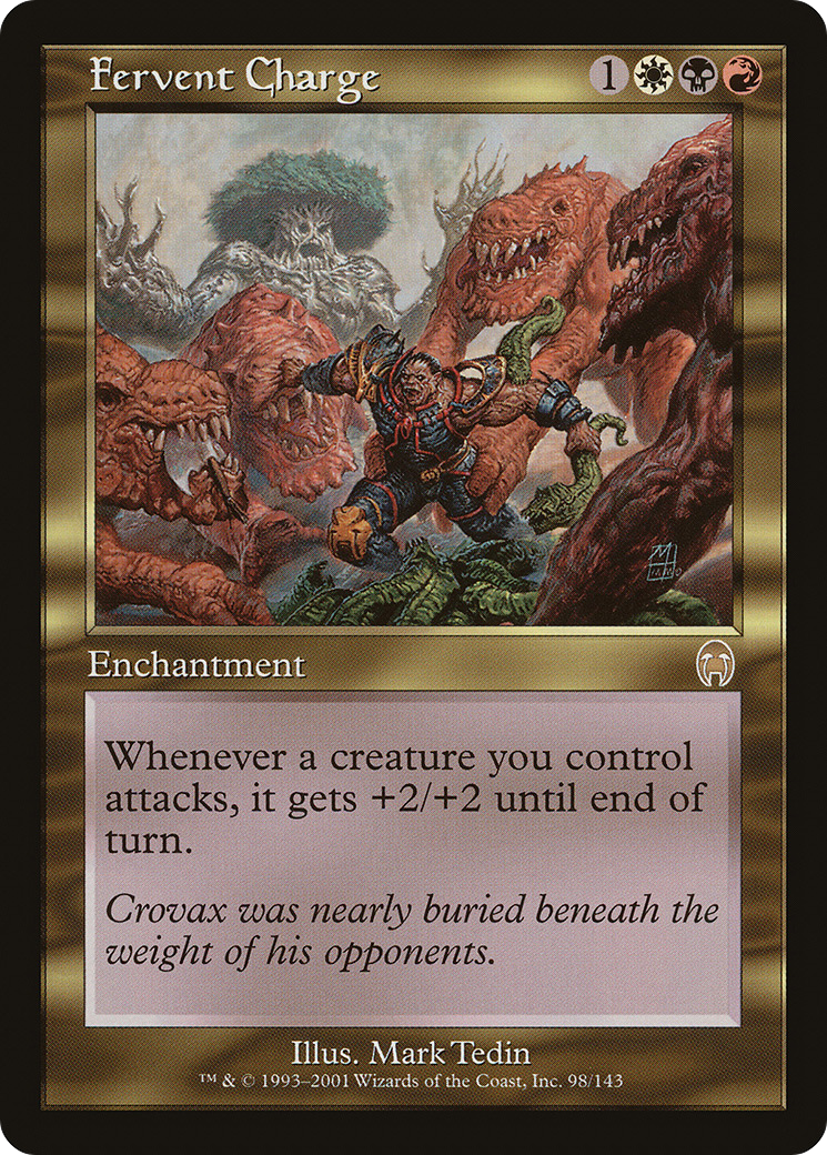 Fervent Charge (APC-098) - Apocalypse Foil