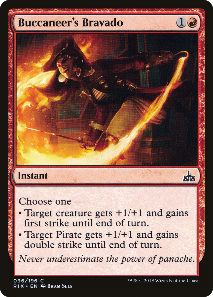 Buccaneer's Bravado (RIX-096) - Rivals of Ixalan