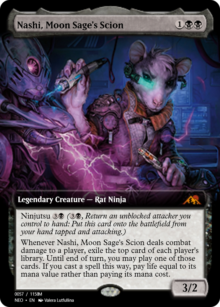 Nashi, Moon Sage's Scion (PRM-97977) - Magic Online Promos
