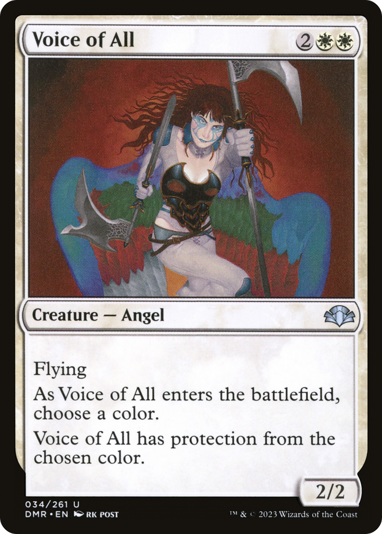 Voice of All (DMR-034) - Dominaria Remastered