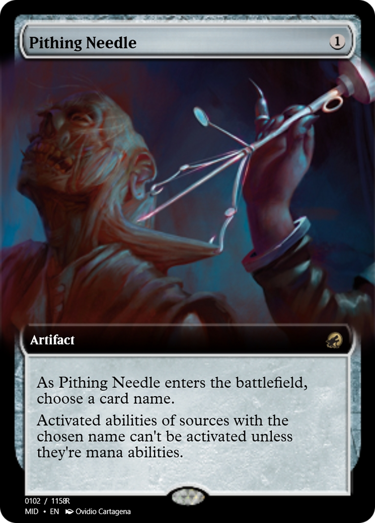 Pithing Needle (PRM-94084) - Magic Online Promos Foil