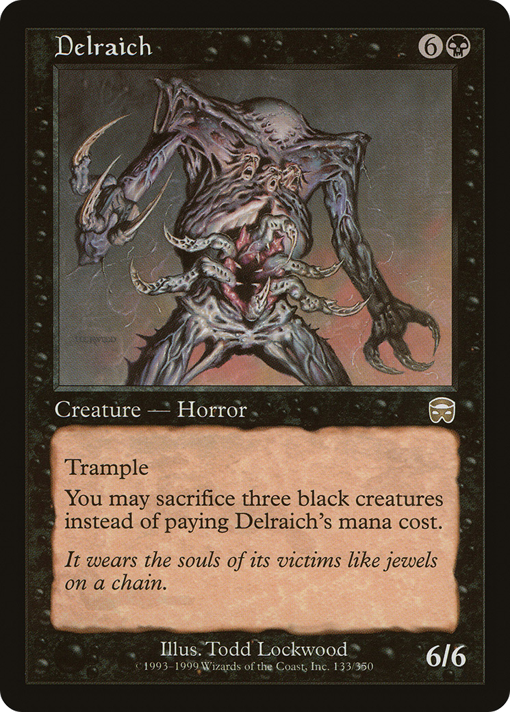 Delraich (MMQ-133) - Mercadian Masques Foil