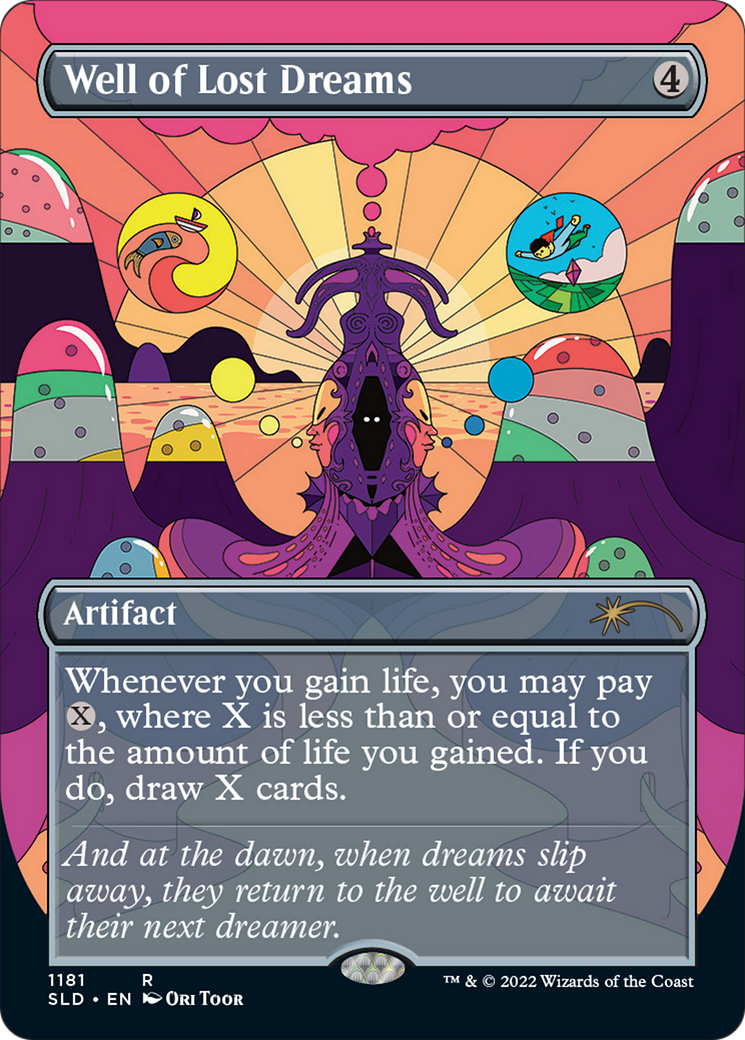 Well of Lost Dreams (SLD-1181) - Secret Lair Drop (Borderless)