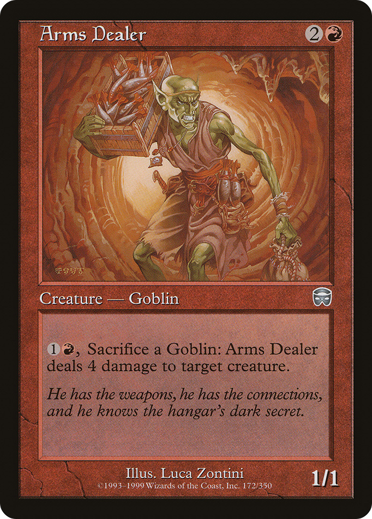 Arms Dealer (MMQ-172) - Mercadian Masques