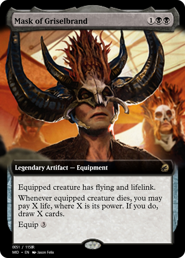 Mask of Griselbrand (PRM-93982) - Magic Online Promos Foil