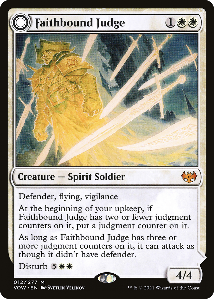 Faithbound Judge // Sinner's Judgment (VOW-012) - Innistrad: Crimson Vow