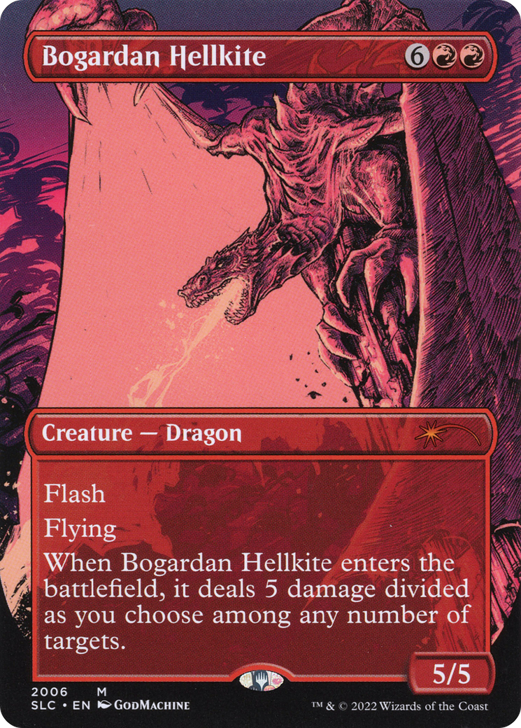 Bogardan Hellkite (SLC-2006) - Secret Lair 30th Anniversary Countdown Kit (Borderless)