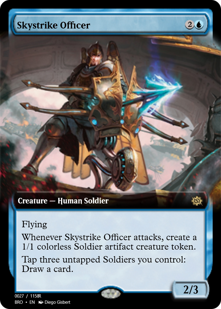 Skystrike Officer (PRM-105662) - Magic Online Promos Foil