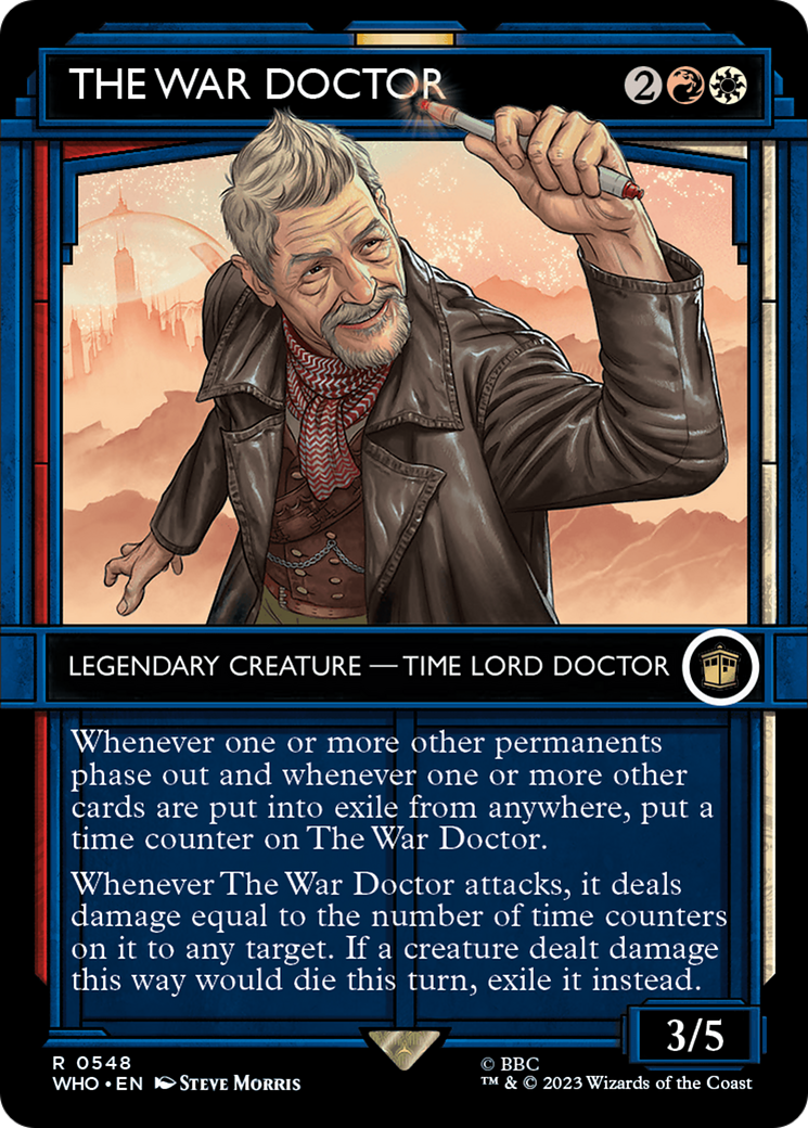 The War Doctor (WHO-548) - Doctor Who: (Showcase) (Borderless) Foil