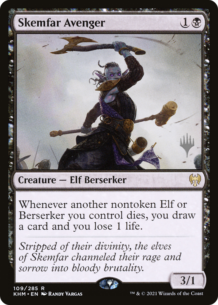 Skemfar Avenger (PPKHM-109) - Kaldheim Promos Foil