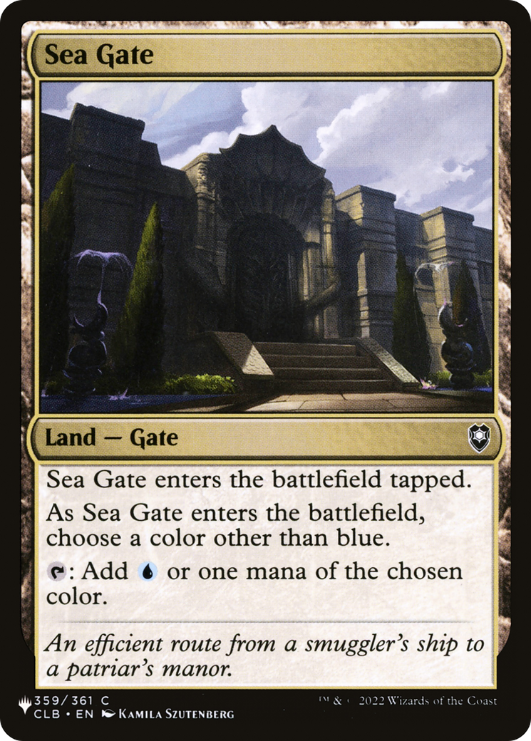 Sea Gate (LIST-CLB-359) - The List