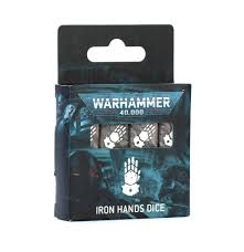 Warhammer Dice: Iron Hands Shipping oct 25th