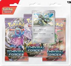 Pokemon Sealed: 3-Pack Blister Temportal Forces
