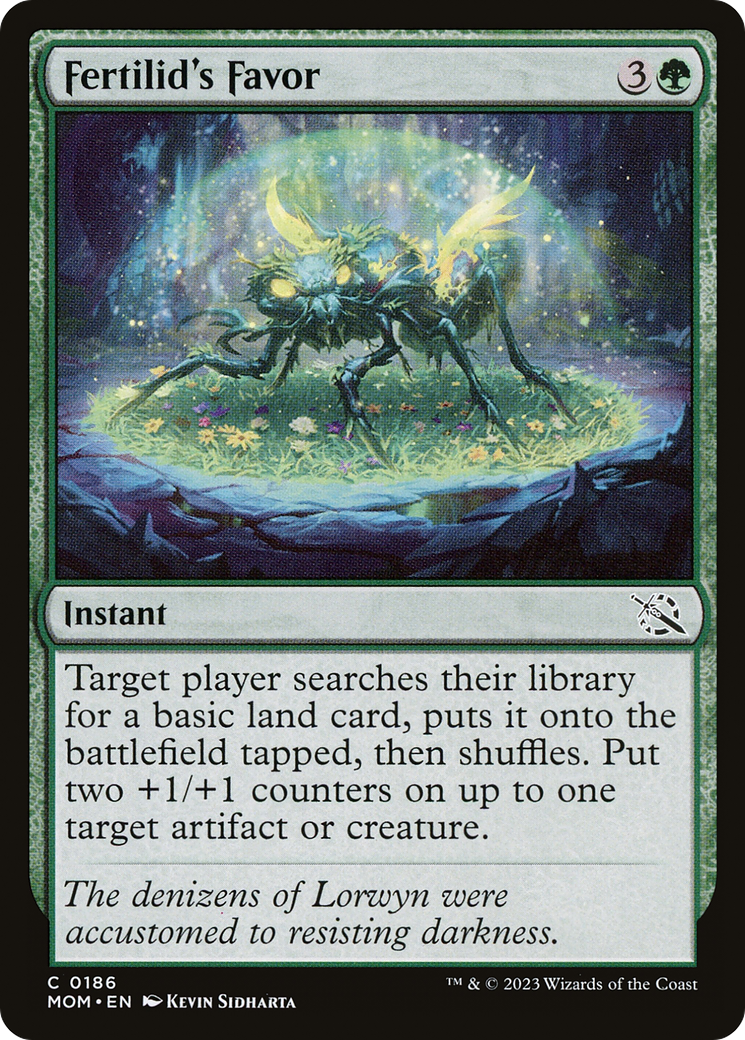 Fertilid's Favor (MOM-186) - March of the Machine Foil