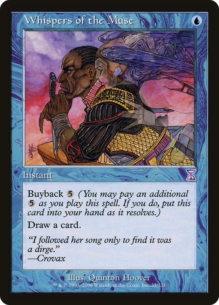 Whispers of the Muse (TSB-035) - Time Spiral Timeshifted