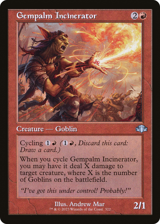 Gempalm Incinerator (DMR-322) - Dominaria Remastered