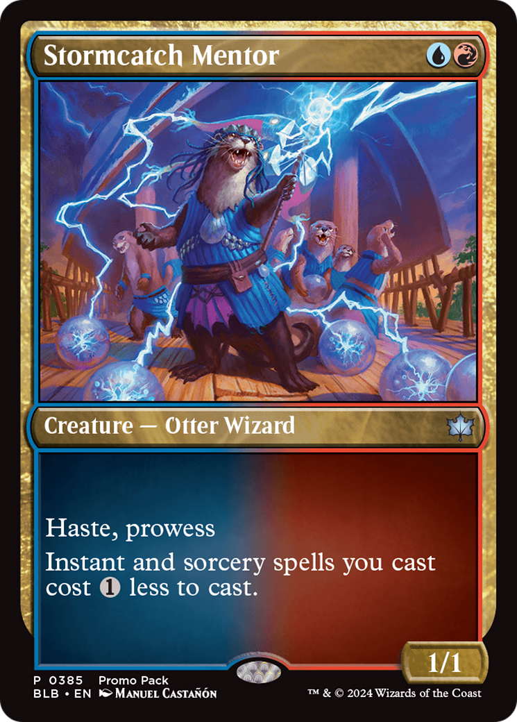Stormcatch Mentor (PPBLB-385) - Bloomburrow