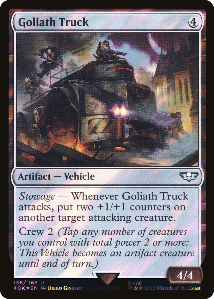 Goliath Truck (40K-158★) - Warhammer 40,000 Commander Foil