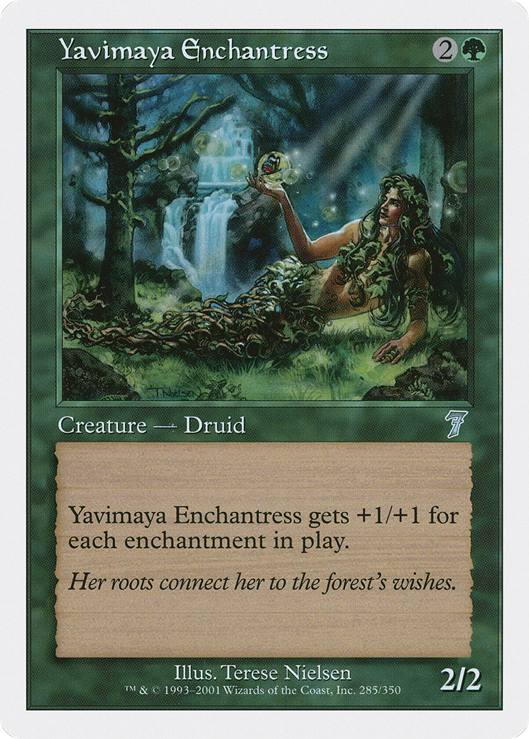 Yavimaya Enchantress (7ED-285) - 7th Edition