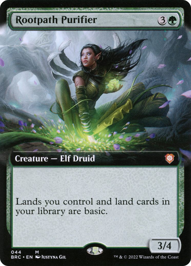 Rootpath Purifier (BRC-044) - The Brothers' War Commander: (Extended Art) Foil