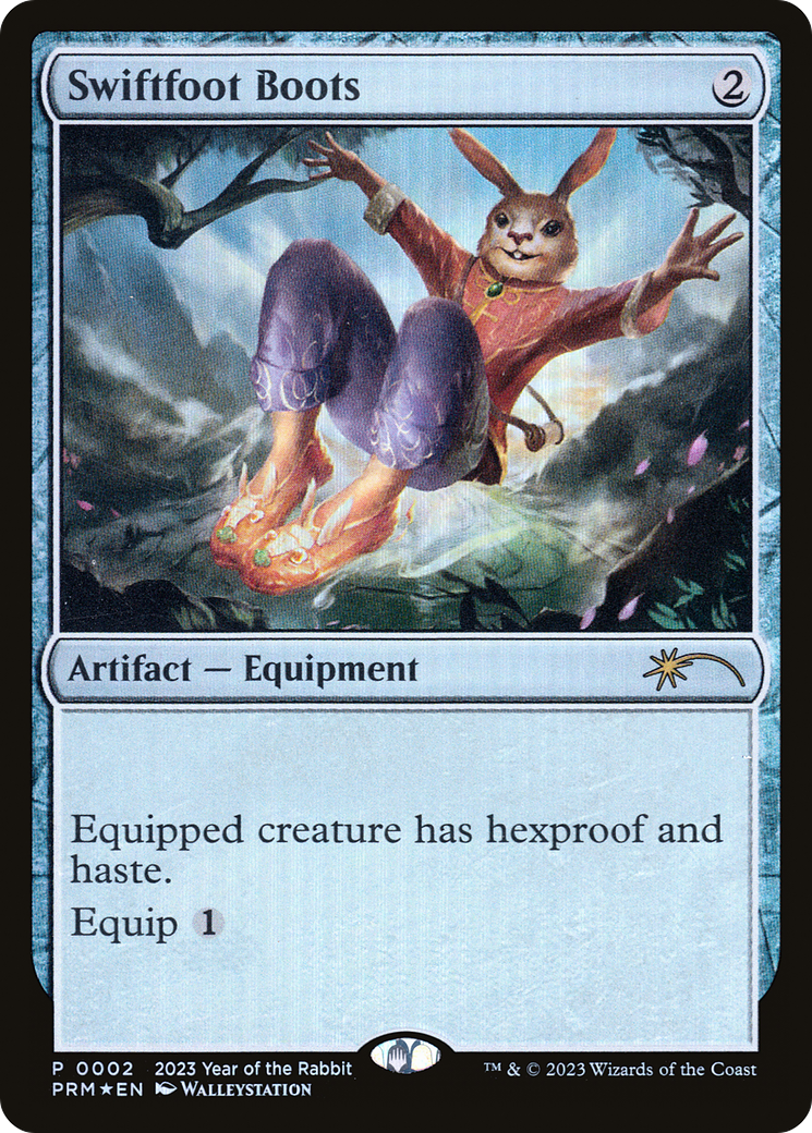 Swiftfoot Boots (UMP-002) - Year of the Rabbit 2023 Foil