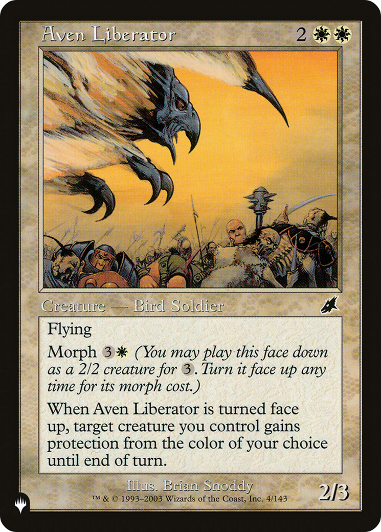 Aven Liberator (LIST-4/143) - The List