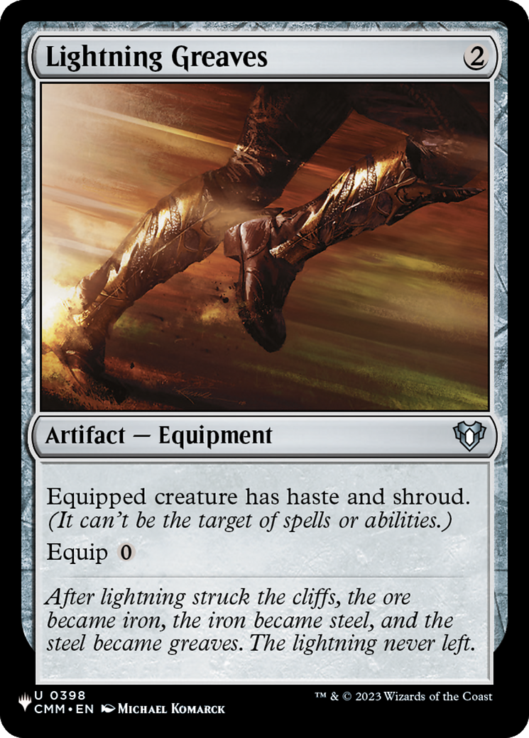 Lightning Greaves (LIST-0398) - The List